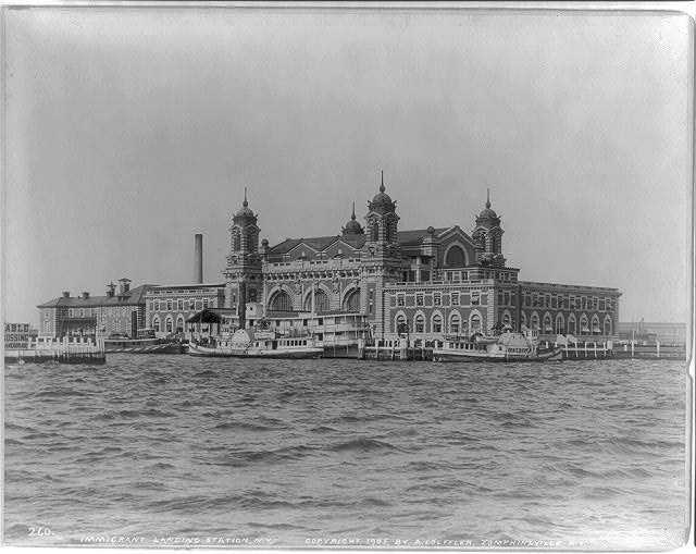 Ellis Island in 1905