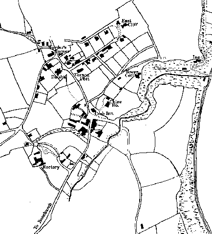 Map of Shanklin in 1842