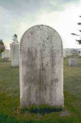 Gravestone of Edmond and Mary's daughter Mary Merrill Cheesman