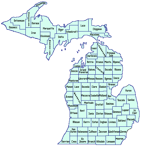 Michigan counties