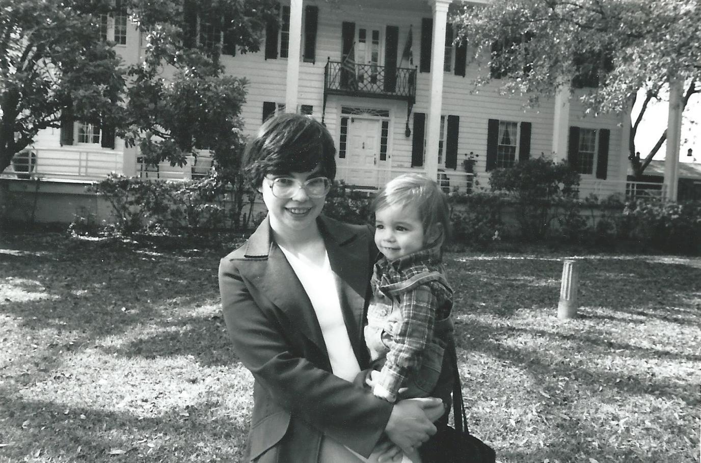 Marilyn and Sarah on vacation in
South Carolina, April 1982