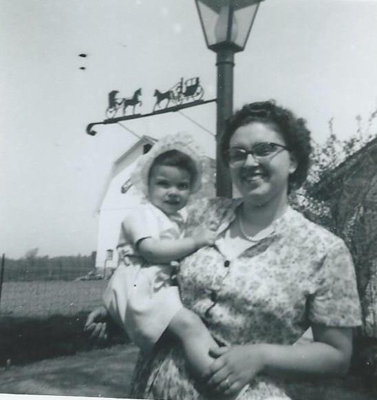 Marilyn Munsell held by Ruth Munsell