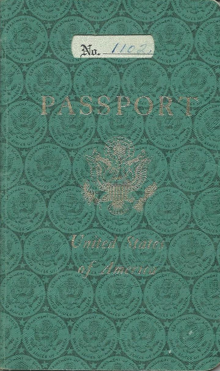 Ruth Weinmann's passport