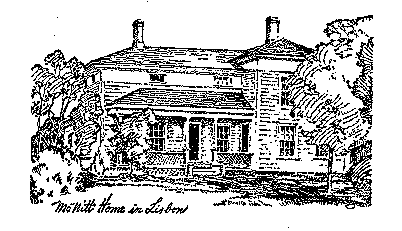 Frank McNitt home in Lisbon, Michigan