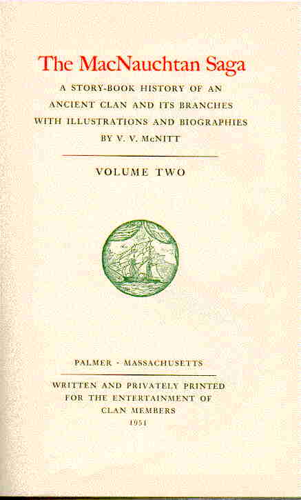 Title page of The MacNauchtan Saga